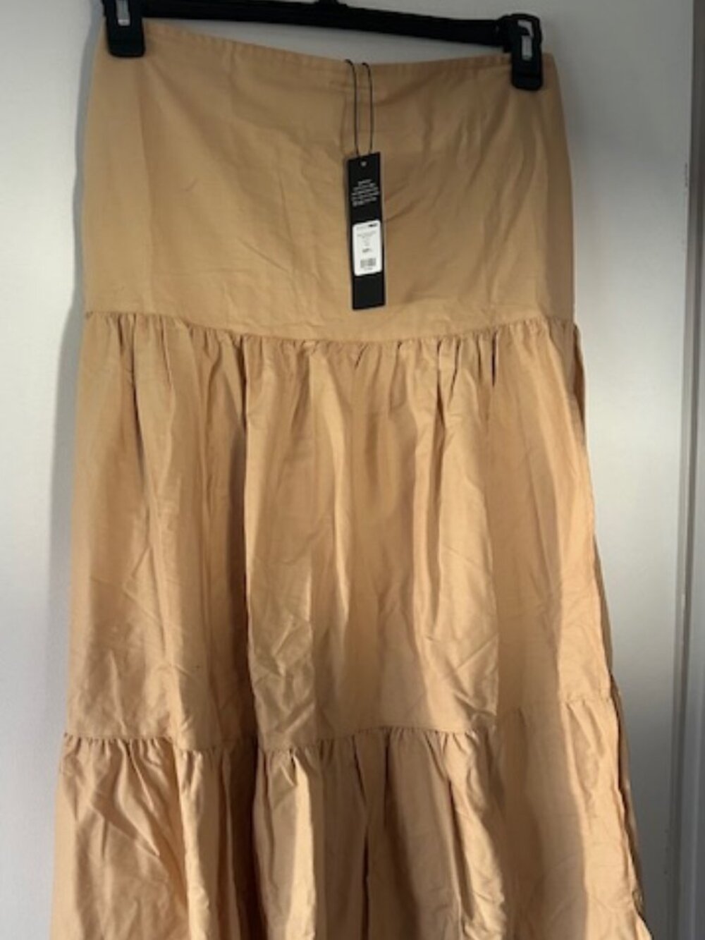 Maxi Skirt - Zoey Poplin Tiered (NEW) - Large